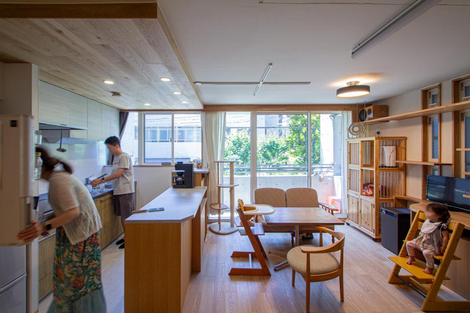 子と猫の家～マンションリノベーションの写真1