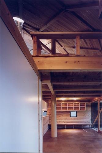 ＜ふたつのドーム状空間からなる、国産の産直木材の家＞建六庵の写真2