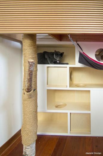 猫と暮らす幸せな子供部屋～キャットハウスの写真3