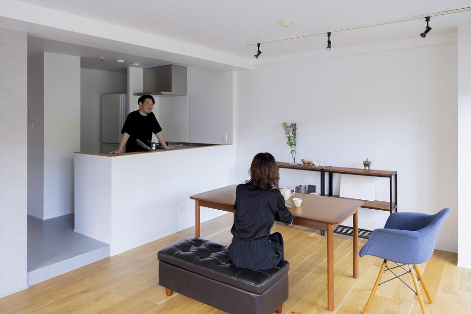 コア型収納で職住を別ける「左京区のマンションリノベーション」の写真10