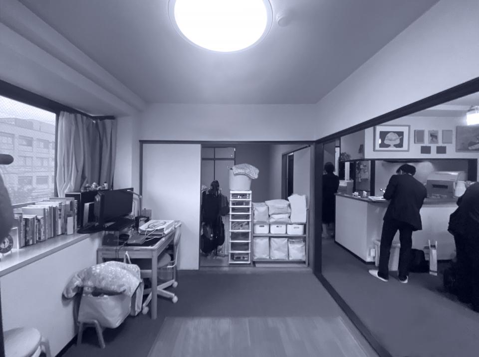 コア型収納で職住を別ける「左京区のマンションリノベーション」の写真11