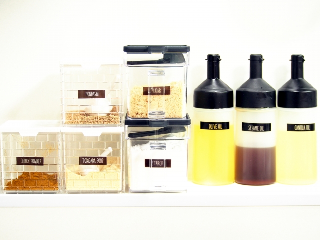 整頓されたキッチンの画像